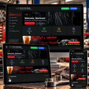 Corne’s Auto Repair — Custom App Development